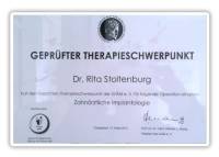 Dr Stoltenburg - Ästhetische Implantologie und Zahnmedizin in Berlin - Geprüfter Therapieschwerpunkt